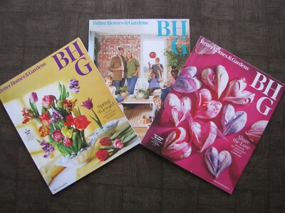 BETTER HOMES & GARDENS BHG Life In Color Lot of 3 Jan/Feb, March, & April 2023-image