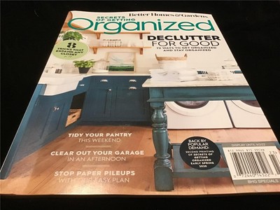 Better Homes & Gardens Magazine Secrets of Getting Organized Summer 2022-image