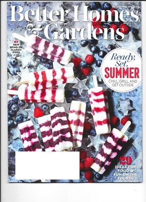 Better Homes & Gardens Magazine Ready, Set, Summer- JULY 2021 - Free Shipping!-image