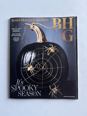 Better Homes & Gardens October 2024 Magazine -image