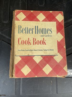 Vintage 1951 Better Homes Cookbook-image