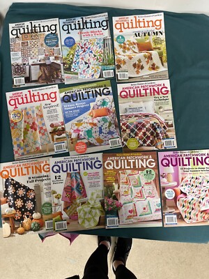 Lot of 10 American Patchwork & Quilting Better Homes & Gardens Sewing-image