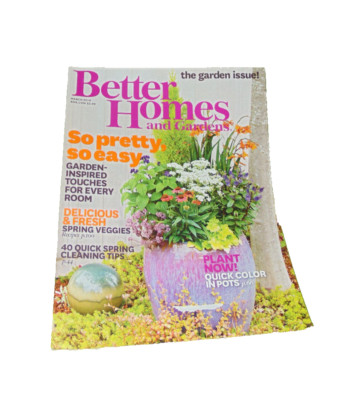 Better Homes And Gardens March 2014 Magazine THE GARDEN ISSUE-image