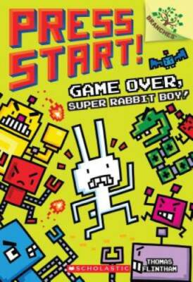 Game Over, Super Rabbit Boy! A Branches Book (Press Start! #1) - VERY GOOD-image
