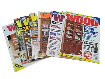 WOOD Better Homes and Gardens-Lot of 7 Magazines 2006-2007-image