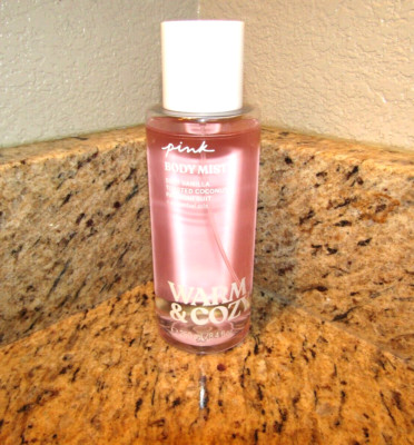 NIB VICTORIA'S SECRET PINK WARM & COZY WOMENS BODY MIST 8.4 FL OZ-image