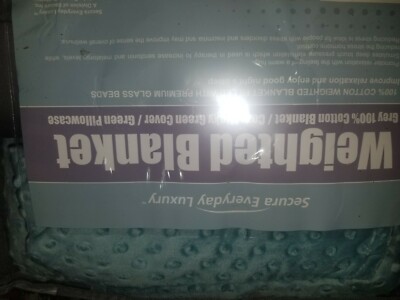 SECURA EVERYDAY luxury  Weighted BLANKET 100% COTTON COZY MINKY COVER AN D...-image