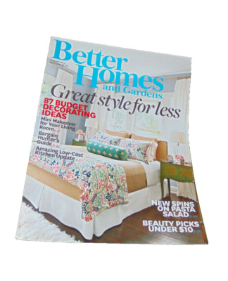 Better Homes And Gardens August 2013 Magazine-image