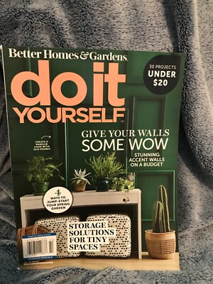 Do It Yourself- Better Homes and Garden magazine April 2022 issue-image