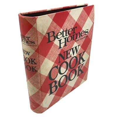 Vintage 1976 Better Homes And Gardens NEW COOK BOOK 5 Ring Binder 2nd Printing-image
