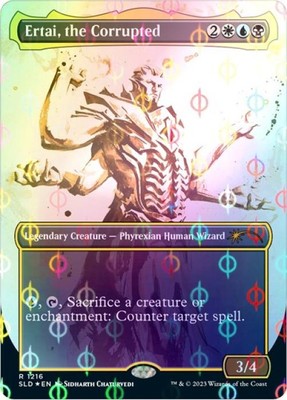 MTG English Ertai, the Corrupted (Step-and-Compleat Foil) NM Foil Secret Lair-image