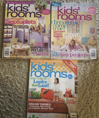 3 Kids Rooms DECOR Magazine Nurseries Bedrooms Playrooms Better Homes & Gardens-image