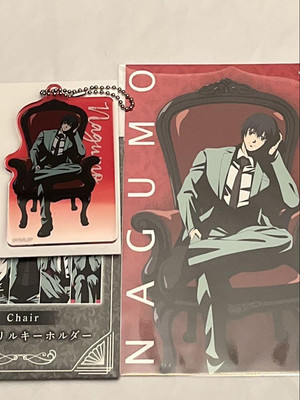 Sakamoto Days Nagumo Acrylic Keychain with Postcard - Chair Design-image
