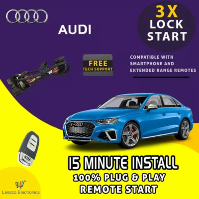 100% Complete Plug & Play Remote Start fits: 2017-2024 Audi Q7 SQ7 SQ8 RS-Q8-image