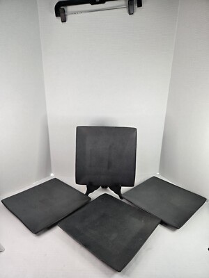 BETTER HOMES & GARDENS DARK GRAY SQUARE DINNER PLATE 10.75”-image