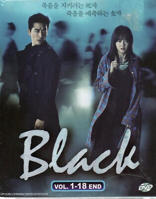 Korean Drama DVD BLACK Complete TV Series Vol.1-18 End (2017) English Subtitle-image