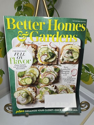 Better Homes & Gardens Magazine May 2019 Full on flavor-image