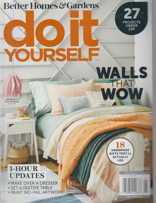 Better Homes & Gardens Do It Yourself Walls that Wow Vol 26 Issue 1 Winter 2019-image