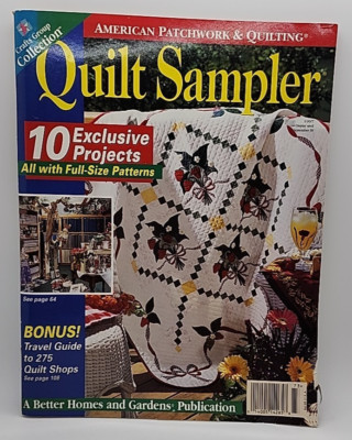 Better Homes and Gardens Quit Sampler Magazine 1997 Prairie Tumbleweed Spring-image