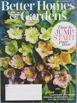 Better Homes & Gardens January February 2022 Time to Jump Start Your Year (Magaz-image