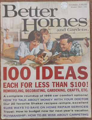 Better Homes and Gardens 100 Ideas Magazine / October 1965-image