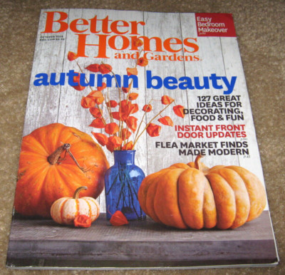 Better Homes and Gardens Magazine – October 2014-image