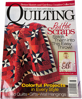 Better Homes and Gardens American Patchwork & Quilting Magazine June 2006-image