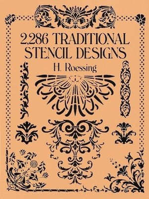 H. Roessing 2,286 Traditional Stencil Designs (Paperback) (UK IMPORT)-image