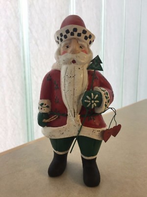Heartland Santa Designed by A. Constanza Midwest Importers Hearts Star Tree-image