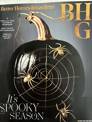 Better Homes & Garden Magazine October 2024  It's Spooky Season-image