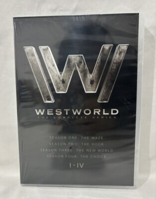 Westworld The Complete TV Series Seasons 1-4 (DVD, 12-Disc Box Set) New & Sealed-image