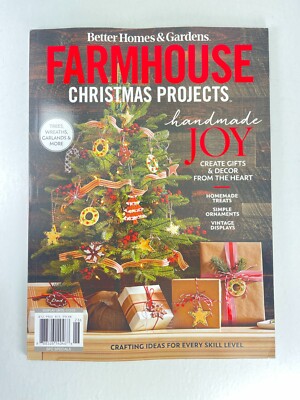 Better Homes & Gardens Christmas Holiday Decoration Projects Magazine - NEW-image