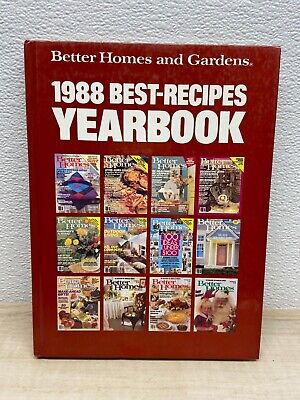 Better Homes And Gardens 1988 Best- Recipes Year Cookbook Hardcover-image