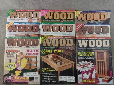 Wood Magazine Better Homes and Gardens 1995 Complete Year and Guide to Routers-image