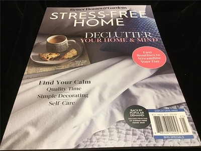 Better Homes & Gardens Magazine Stress-Free Home: Declutter Your Home and Mind-image