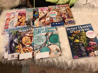Better Homes & Gardens August 2019,8 from 2020,4 from 2021(13 Total)-image