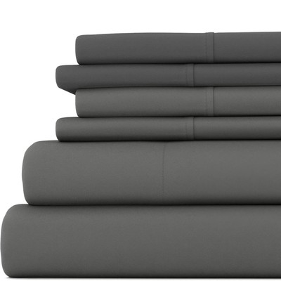 Queen Sheet Set 6 Piece - Ultra Comfortable & Breathable Cooling Queen Bed Sh...-image
