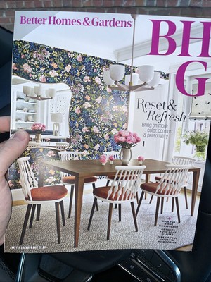 Better Homes & Gardens Magazine January February 2025 Issue Reset & Refresh-image