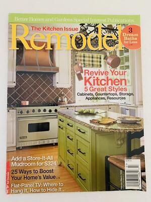 Better Homes and Gardens Remodel The Kitchen Issue February / March 2009 Magazin-image