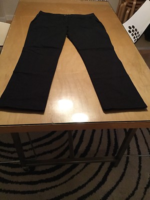 DONNA KARAN /ITALY IMPORT /DESIGNER BLACK PANT/UNISEX -image