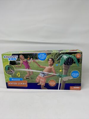 Discovery Kids Musical Water Limbo. Stand Over 54” Tall. Fun Water Game For Kids-image