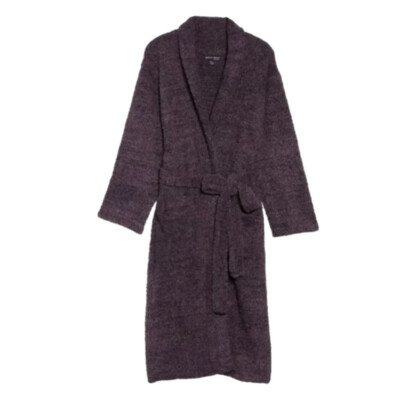 Barefoot Dreams Cozy Chic Robe Amethyst Purple Super Cozy Plush! SIZE LARGE-image