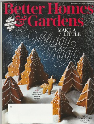 Better Homes & Gardens Special Double Issue Make a Little Holiday Magic Dec 2021-image