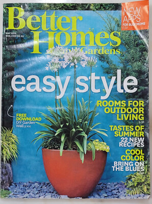 Back issue of Better Homes & Gardens Magazine, May 2015 – in good condition-image