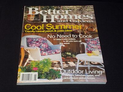 2000 JUNE BETTER HOMES & GARDENS MAGAZINE - COOL SUMMER COVER - E 4576-image