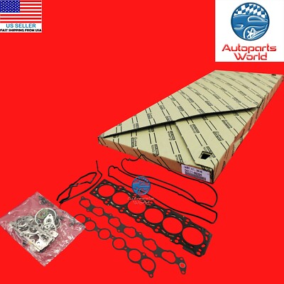 GENUINE TOYOTA 93-98 SUPRA TURBO COMPLETE ENGINE OVERHAUL GASKET KIT 04111-46094-image