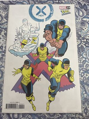 X-MEN #29 60th ANNIVERSARY UNCANNY JACOB EDGAR ORIGINAL TEAM 2024 marvel comics-image