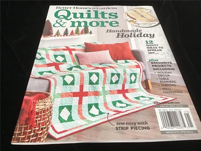 Better Homes & Gardens Magazine Quilts & More  12 Quilty Ideas to Spread Joy-image