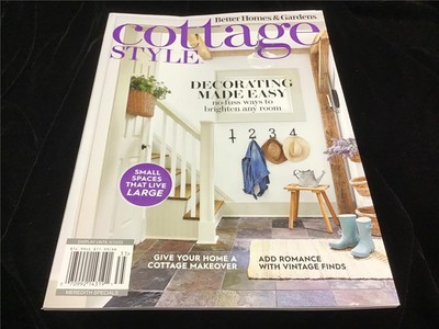 Better Homes & Gardens Magazine Cottage Style Decorating Made Easy-image