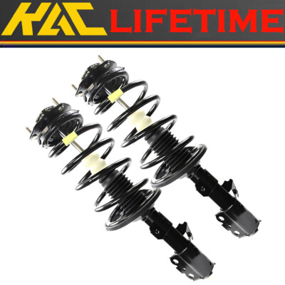 Pair Front Complete Struts & Coil Spring Assemblies for 2010-2015 Lexus RX350-image